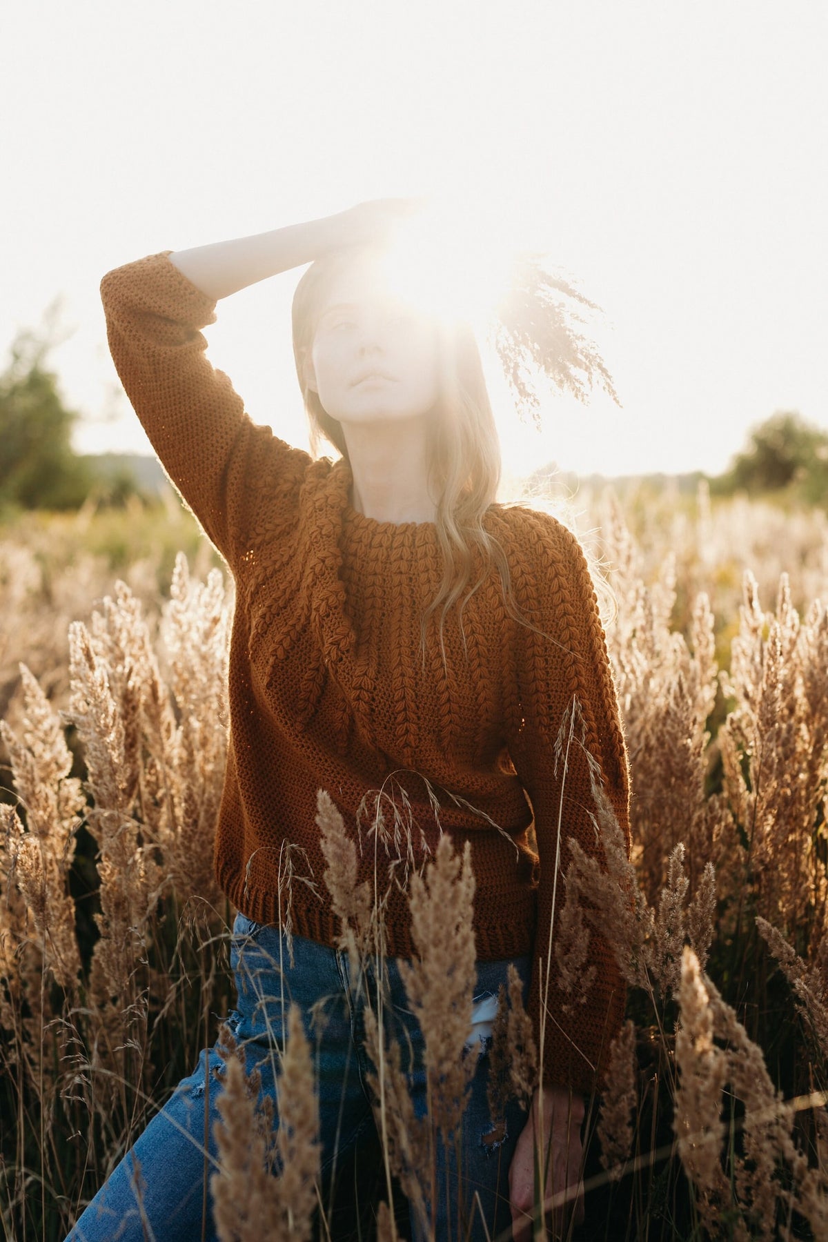 Goldenrod Sweater Crochet Pattern