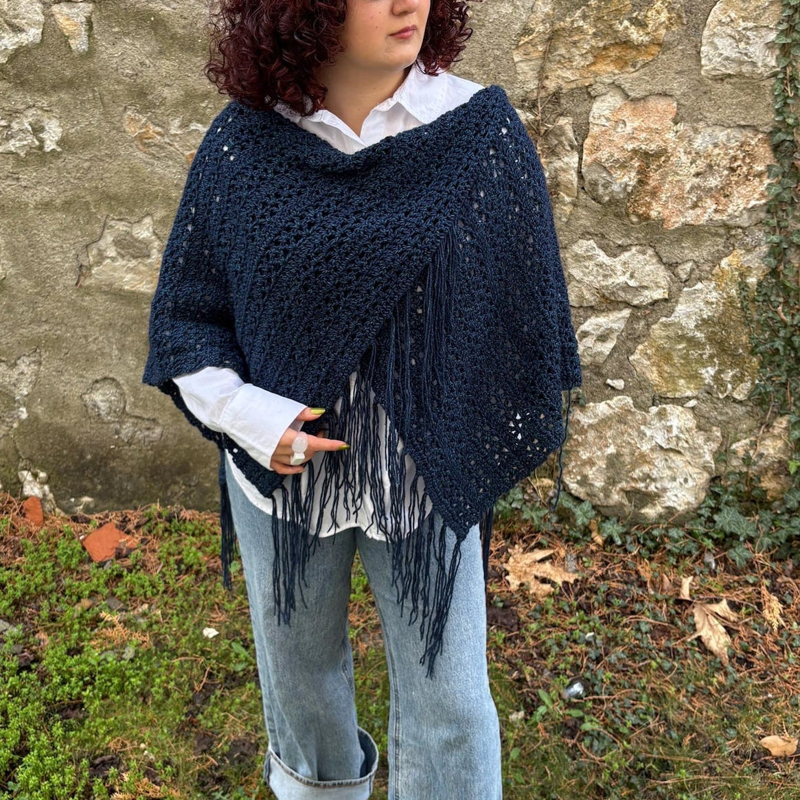 Mobius Poncho Crochet Pattern