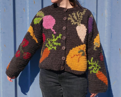 Garden Cardigan Crochet Pattern