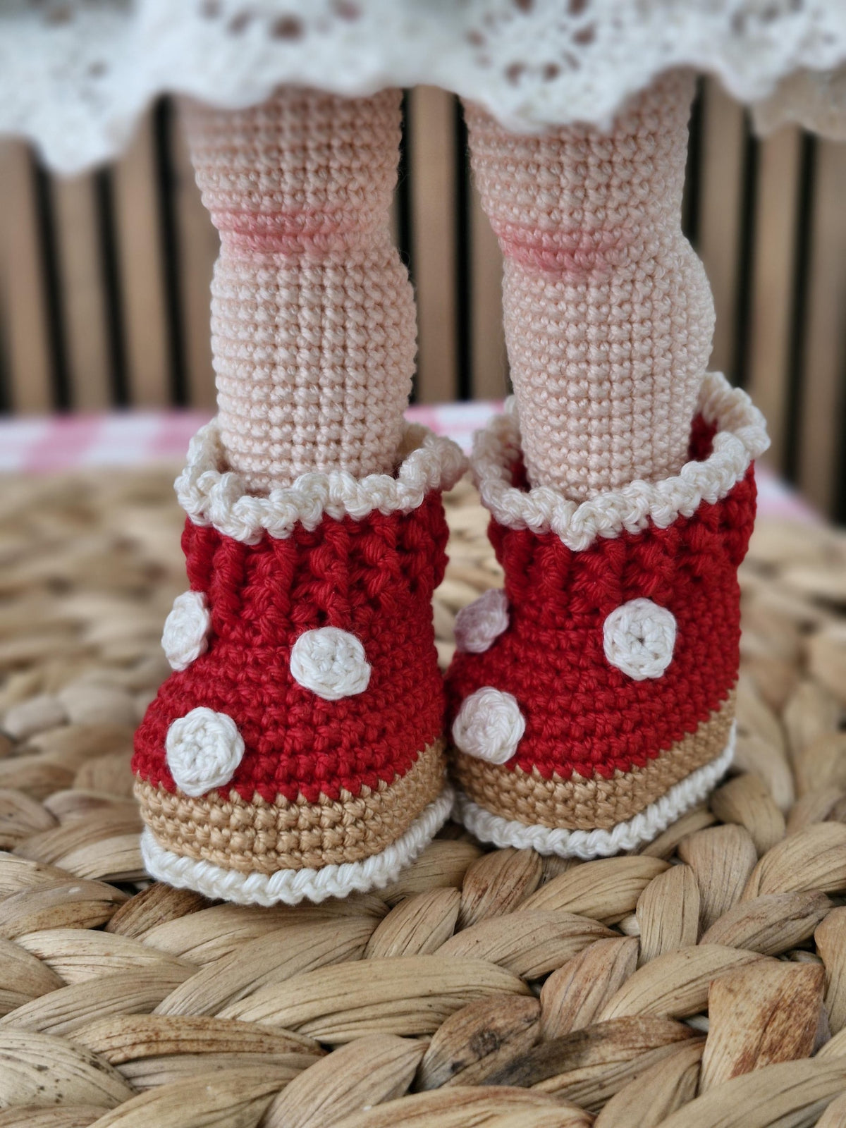 Whimsical Mushroom Doll Crochet Pattern