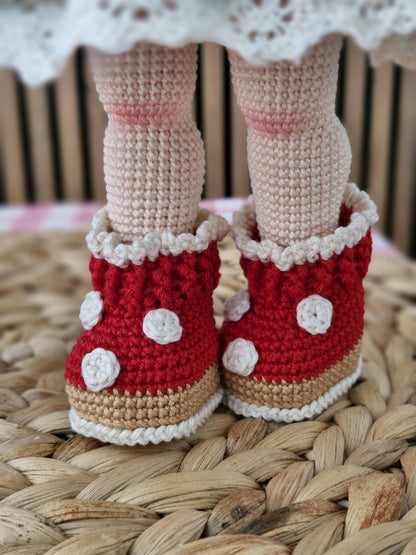 Whimsical Mushroom Doll Crochet Pattern