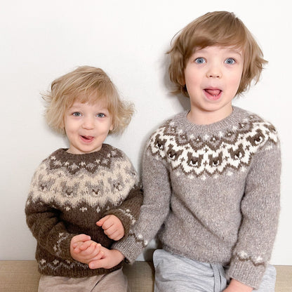 Bear Jumper Knitting Pattern