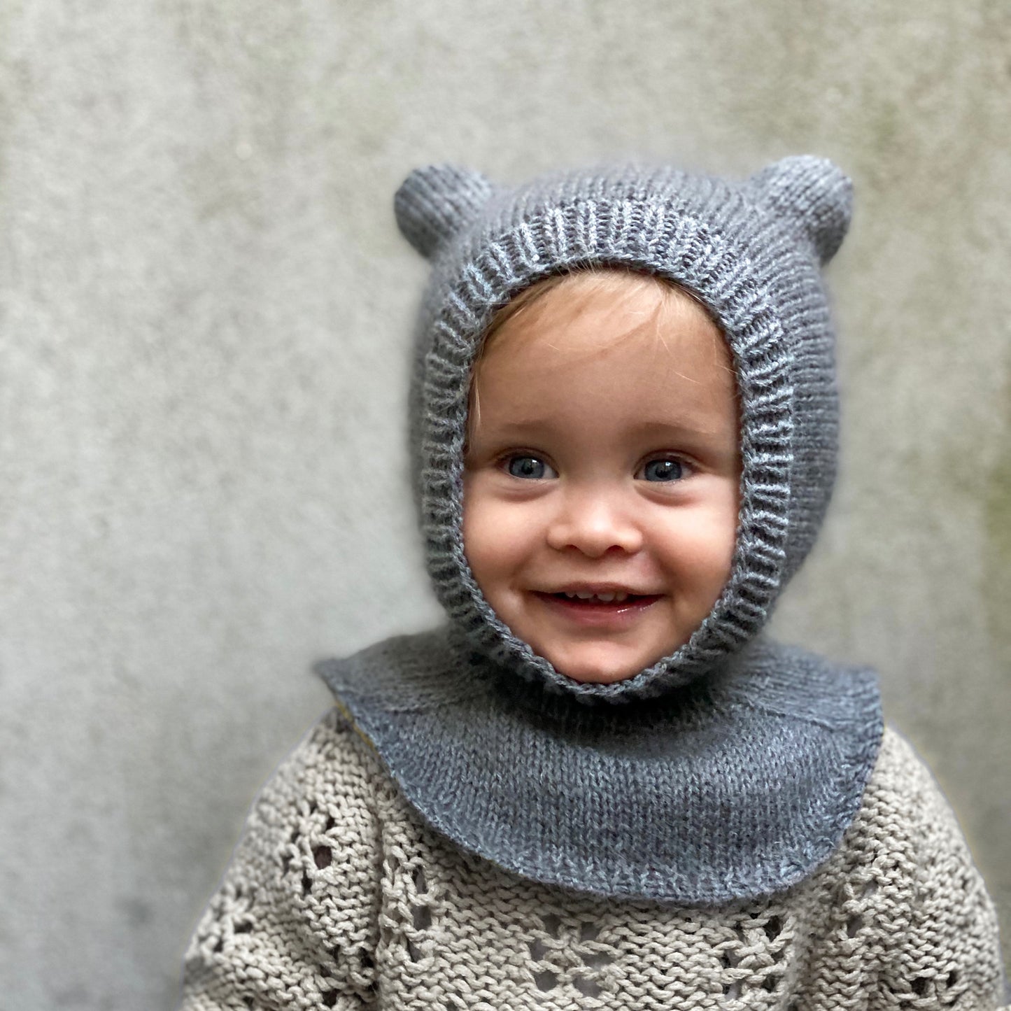 Baby Bear Balaclava Knitting Pattern