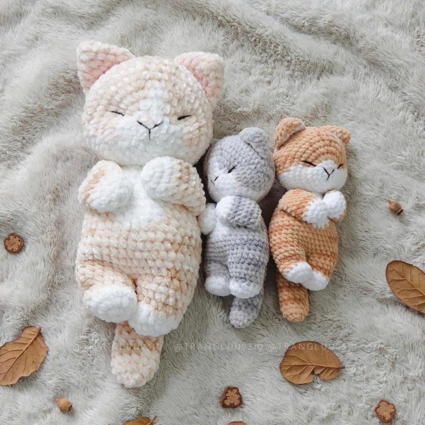 6 in 1 Kitty Collection Crochet Pattern