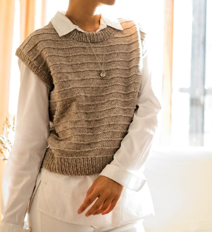 Tarquinia Relaxed Slipover Knitting Pattern
