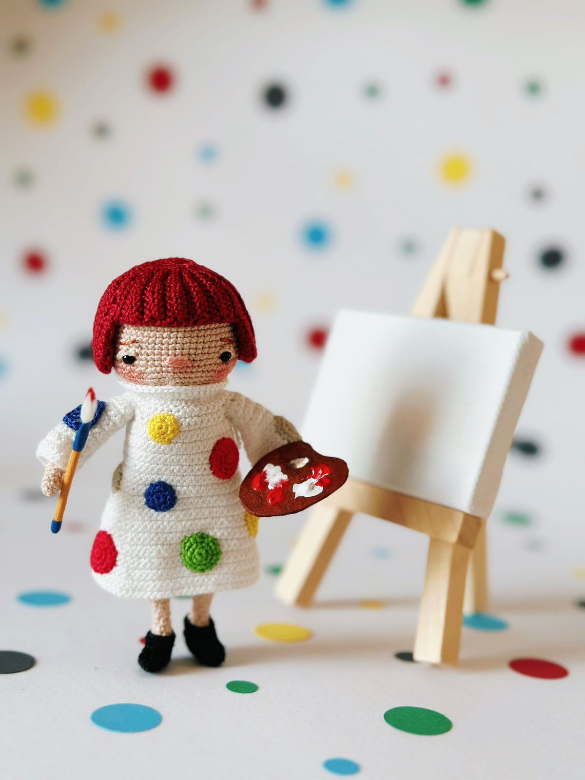 Kusama Doll Crochet Pattern