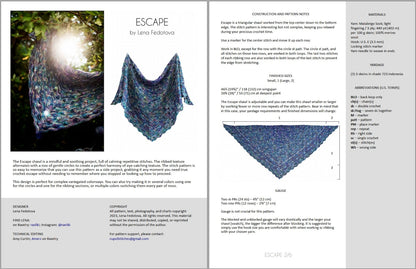 Textured Asymmetrical Shawl Crochet Pattern