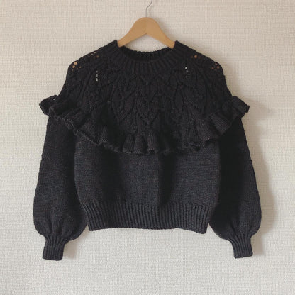 Savoy Truffle Sweater Knitting Pattern