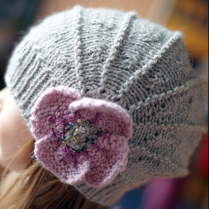Poppy Cloche Knitting Pattern