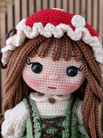 Whimsical Mushroom Doll Crochet Pattern
