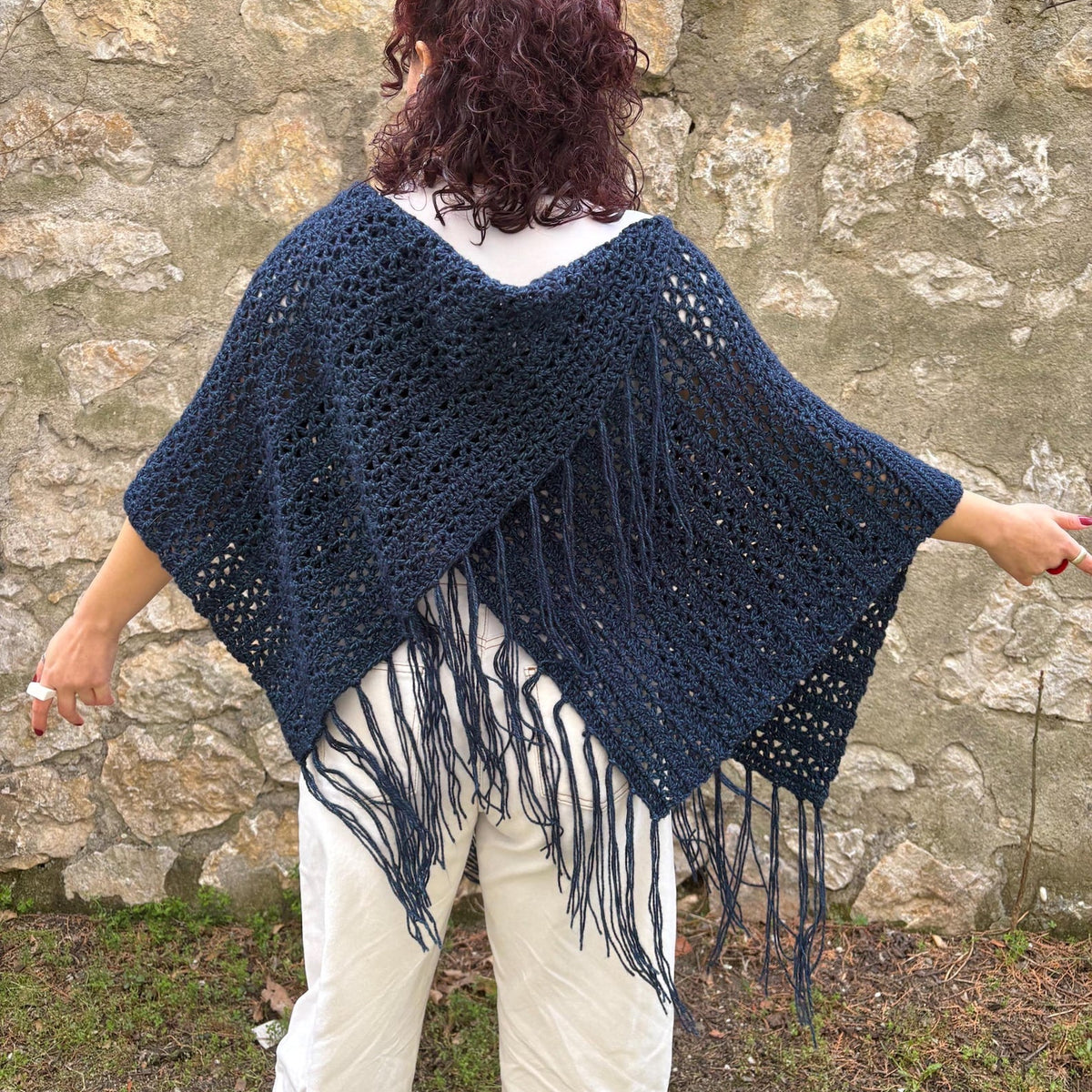 Mobius Poncho Crochet Pattern