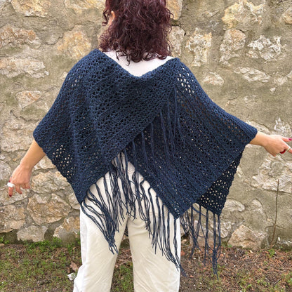 Mobius Poncho Crochet Pattern