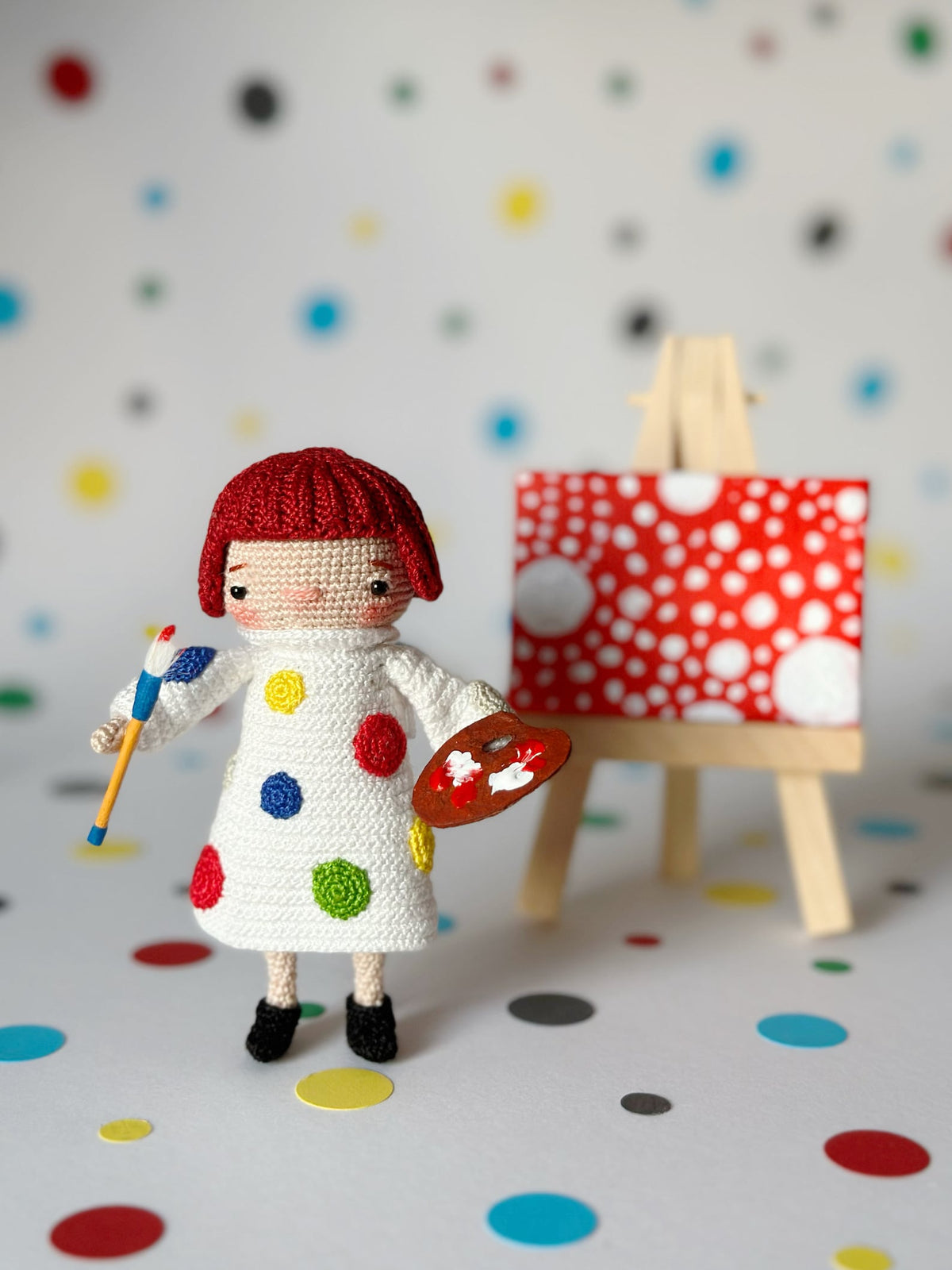 Kusama Doll Crochet Pattern
