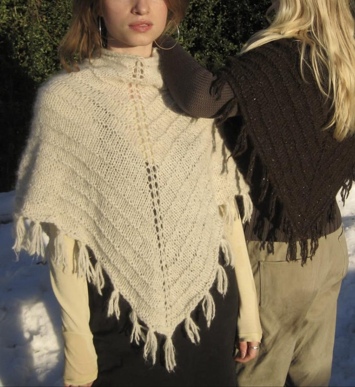 Freya Nordic Poncho Knitting Pattern