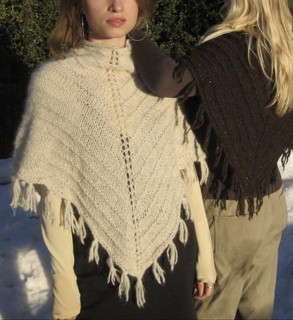 Freya Nordic Poncho Knitting Pattern