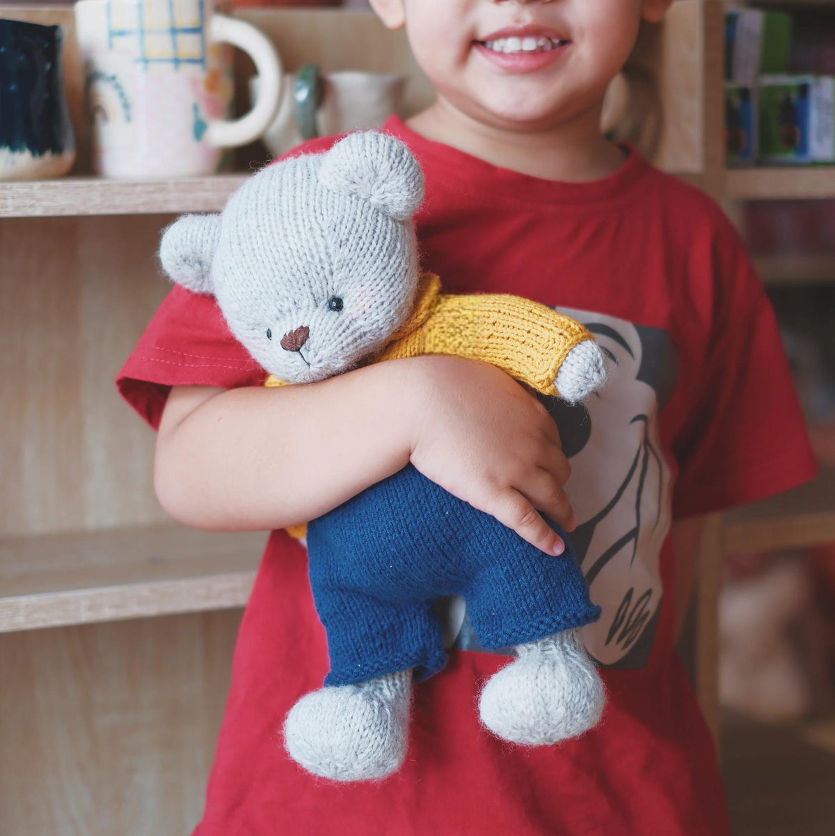 Cozy Teddy Bear Knitting Pattern
