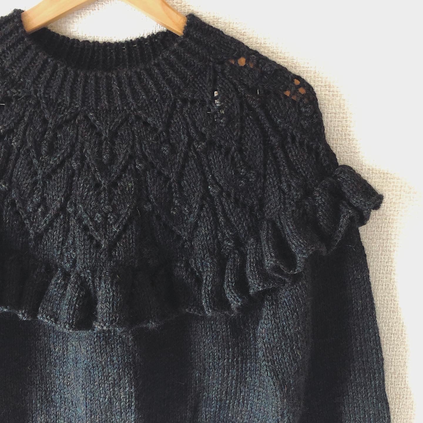 Savoy Truffle Sweater Knitting Pattern