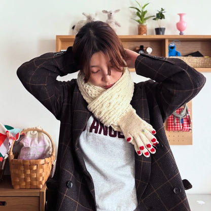 Hands Scarf Knitting Pattern