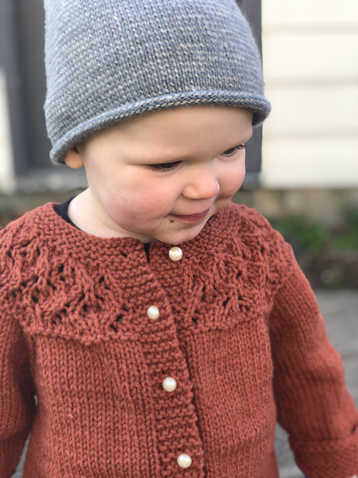 Vintage Flair Cardigan Knitting Pattern