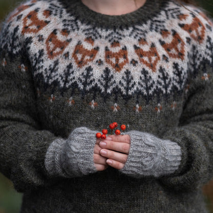 Round Yoke Sweater Knitting Pattern