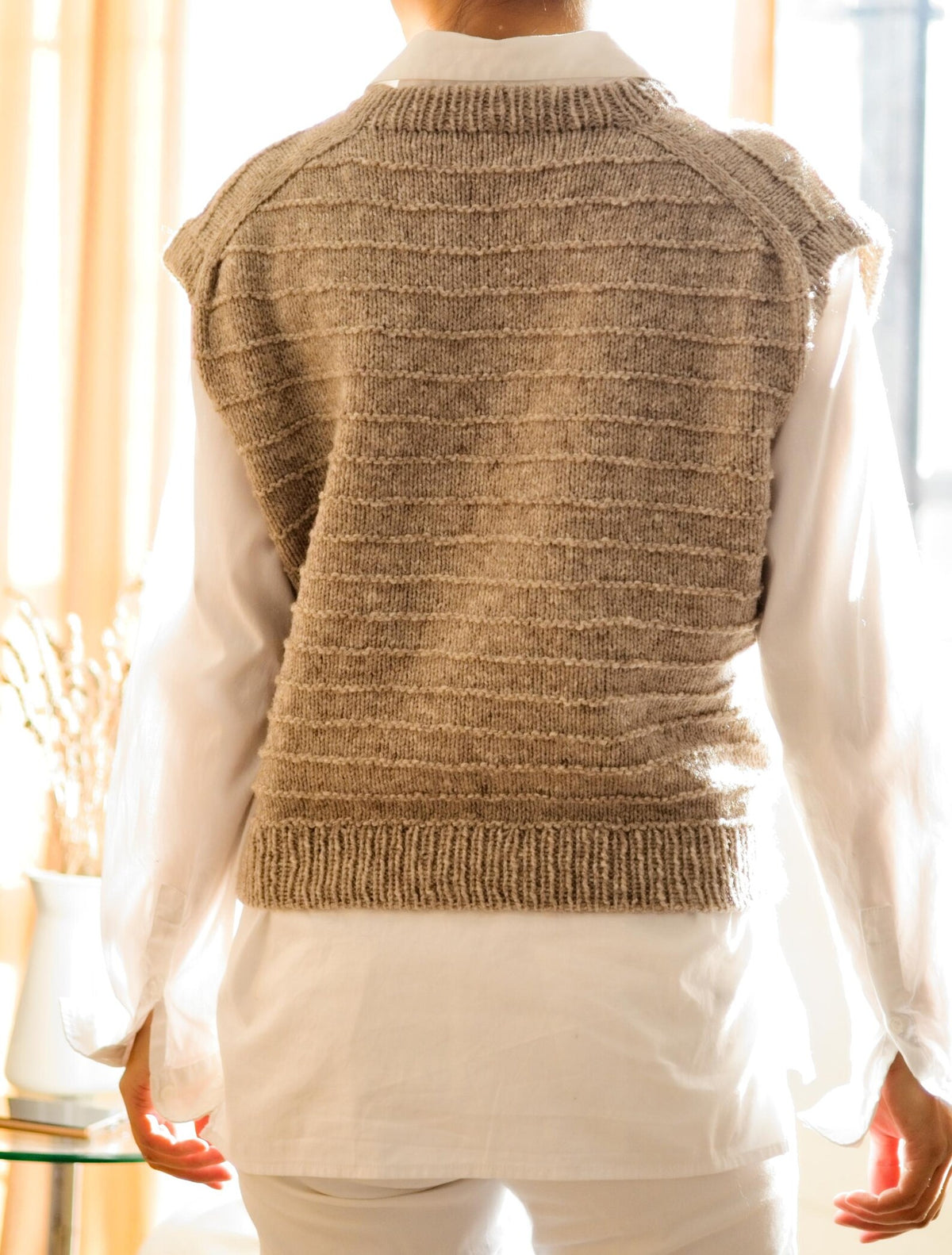 Tarquinia Relaxed Slipover Knitting Pattern