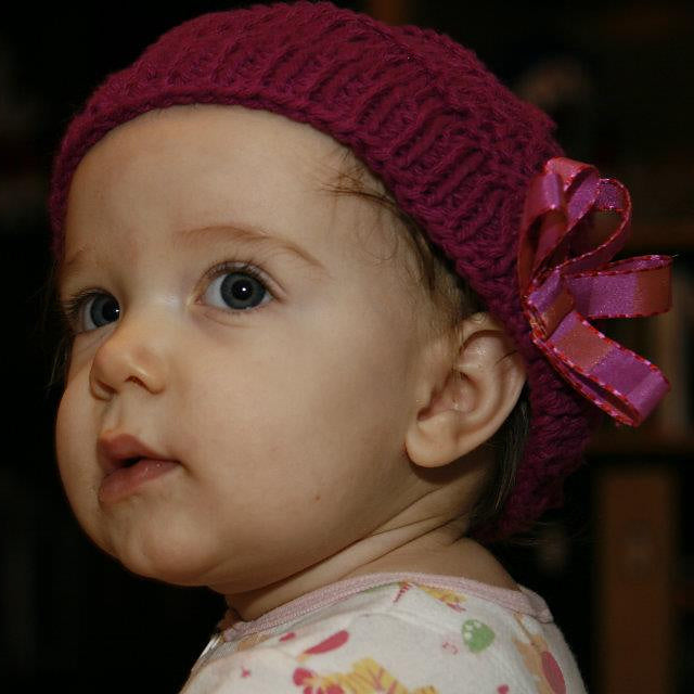 Poppy Cloche Knitting Pattern