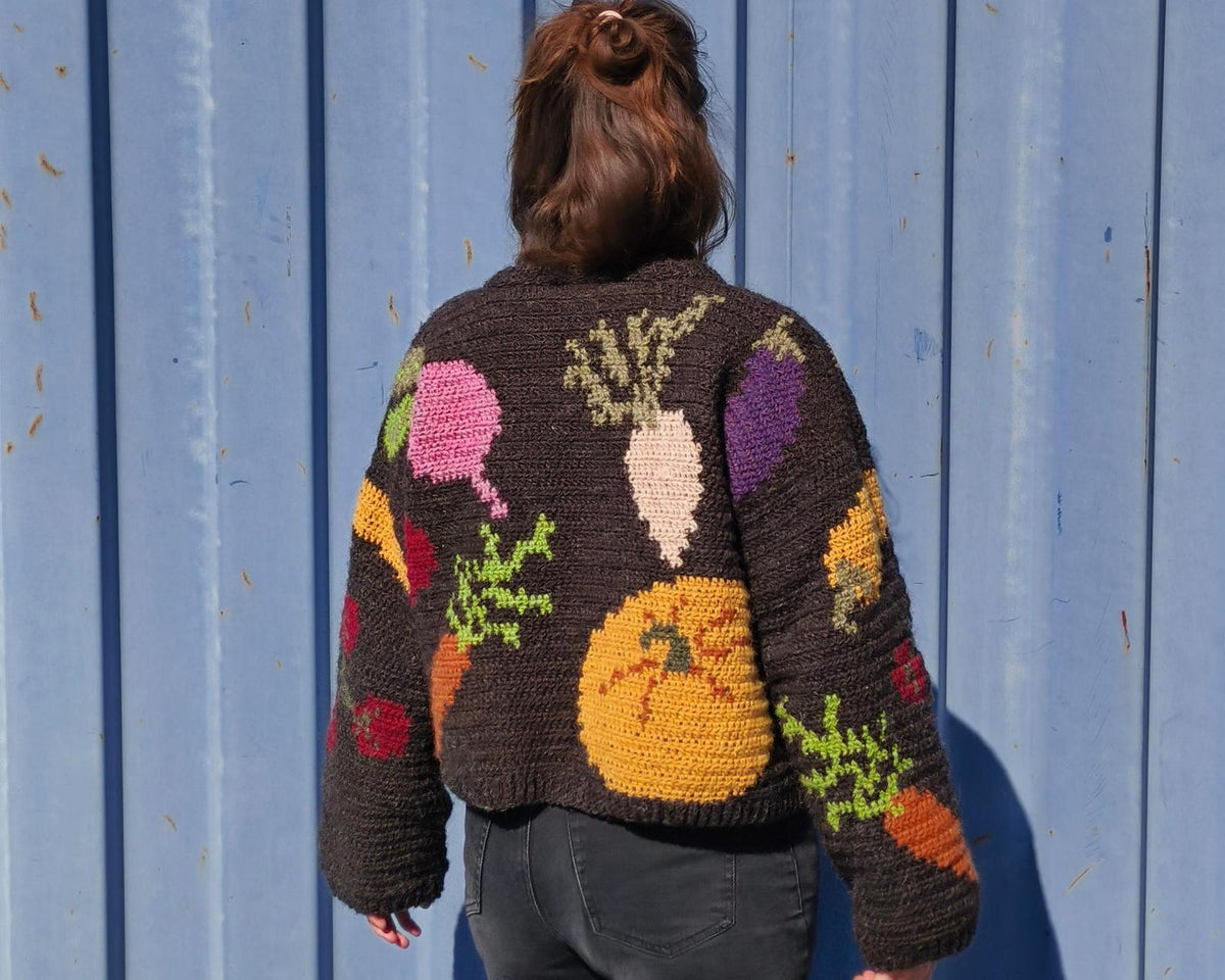 Garden Cardigan Crochet Pattern