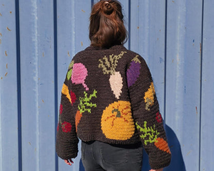 Garden Cardigan Crochet Pattern