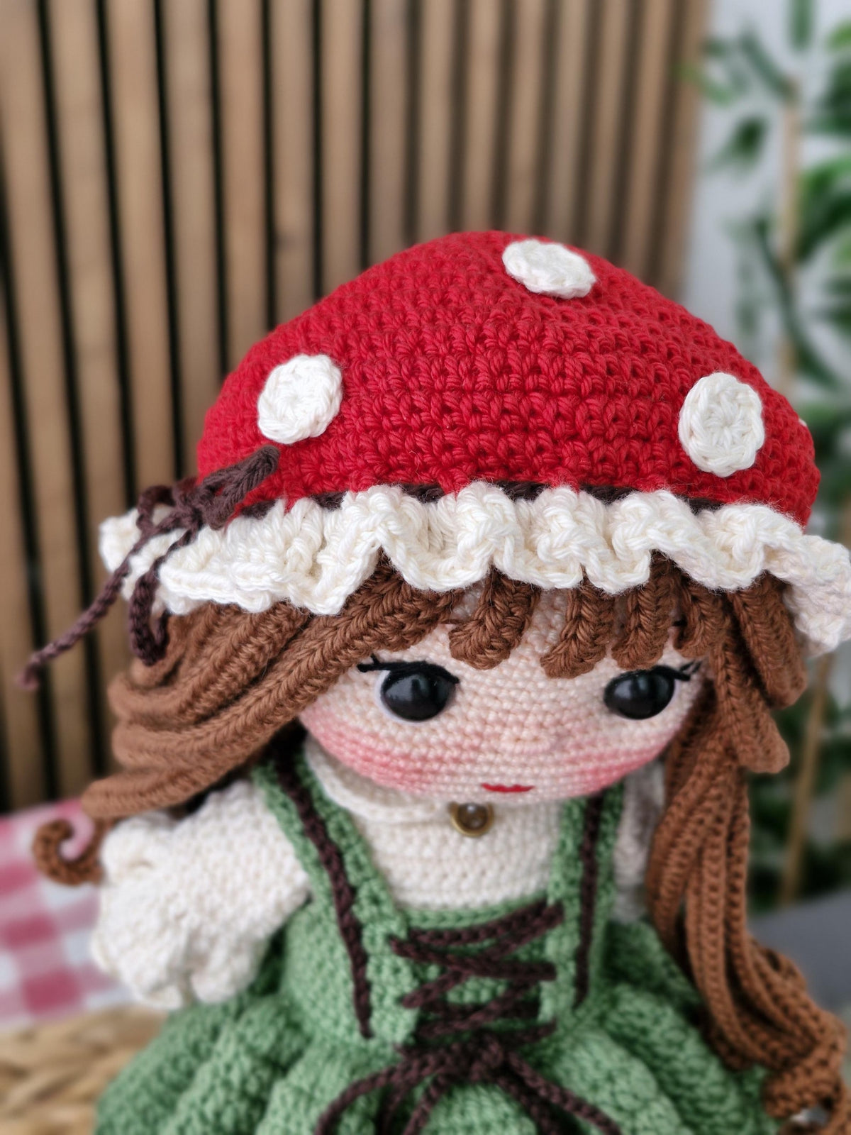 Whimsical Mushroom Doll Crochet Pattern
