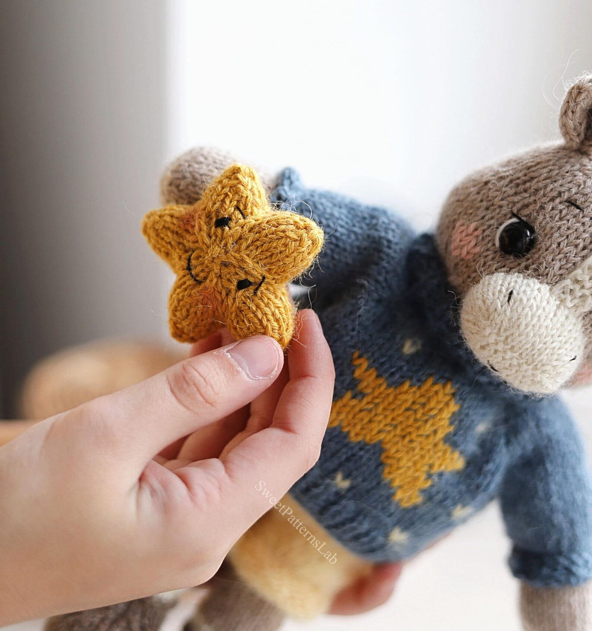 Amigurumi Horse with Removable Clothes Knitting Pattern