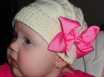 Poppy Cloche Knitting Pattern