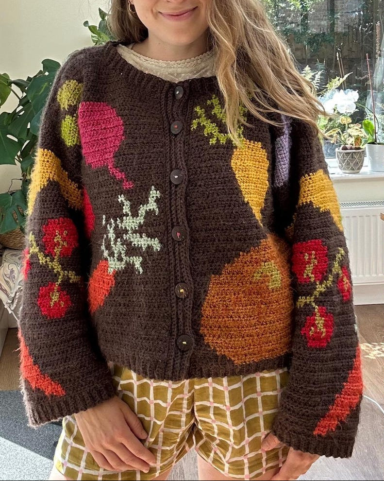 Garden Cardigan Crochet Pattern