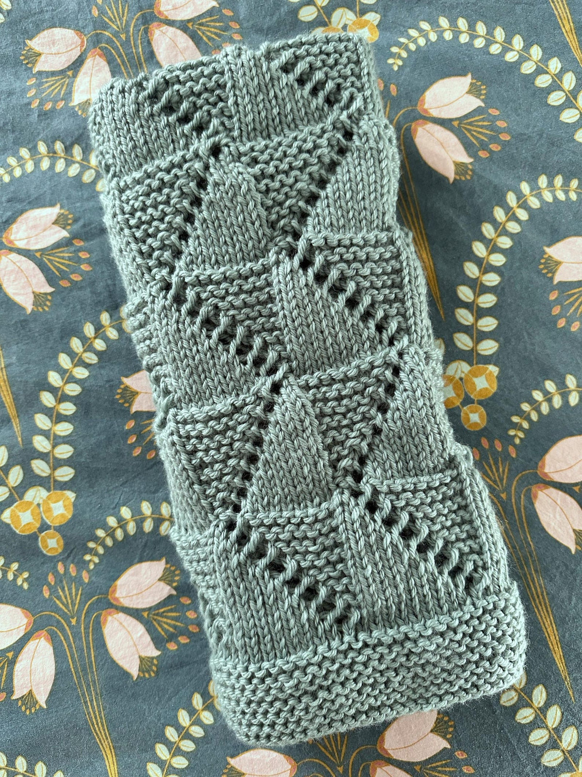 Zig Zag Baby Blanket Knitting Pattern