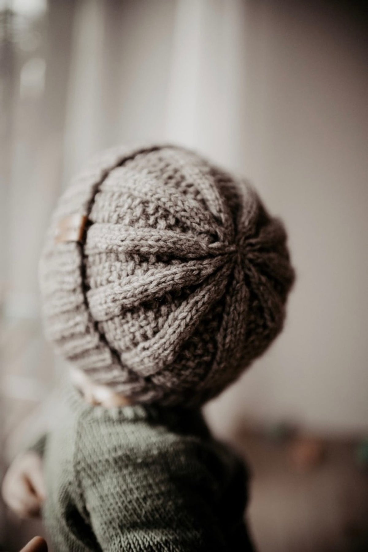 Kids & Adults Ribbed Beanie Knitting Pattern