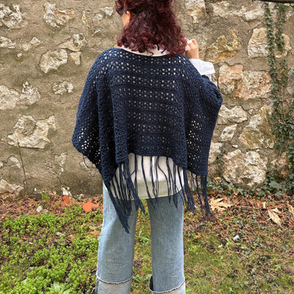 Mobius Poncho Crochet Pattern