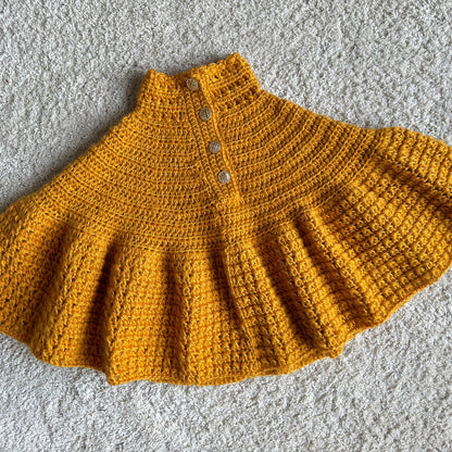 Ruffle Cape Crochet Pattern