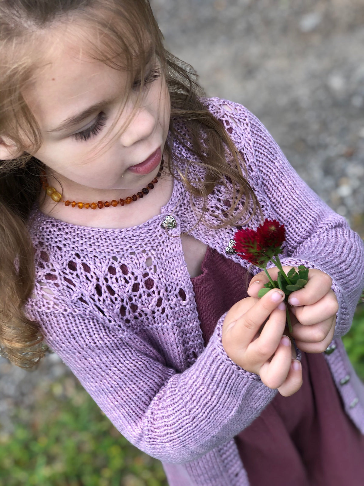 Vintage Flair Cardigan Knitting Pattern