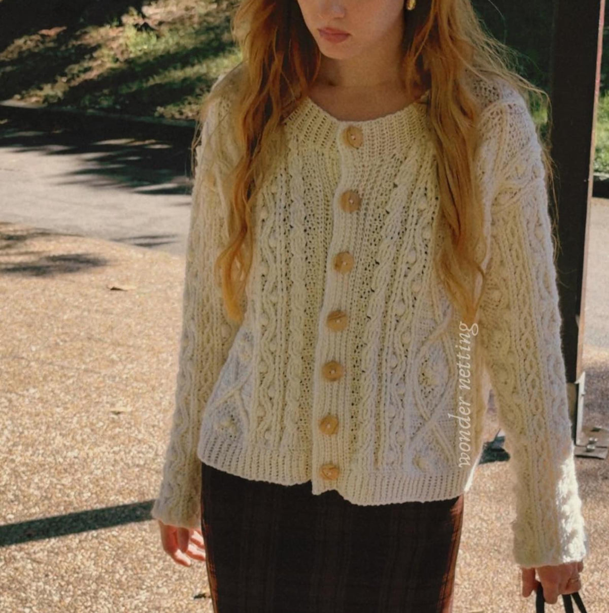Cable Cardigan Crochet Pattern