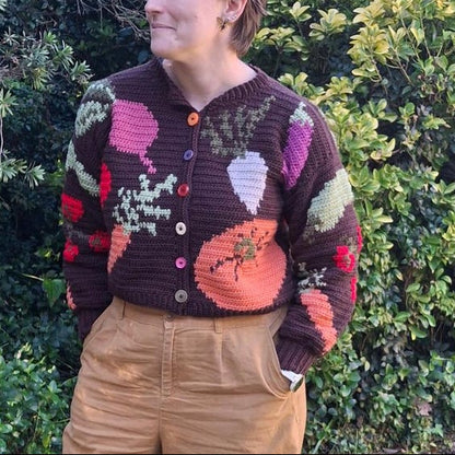 Garden Cardigan Crochet Pattern