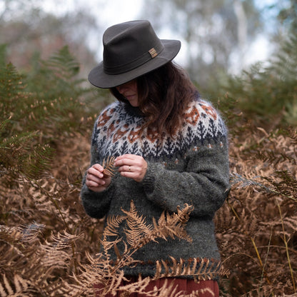 Round Yoke Sweater Knitting Pattern