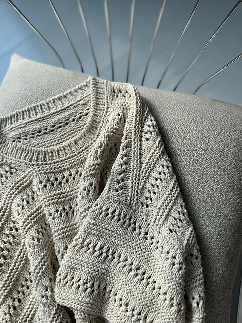 Lacey Loop Tee Knitting Pattern