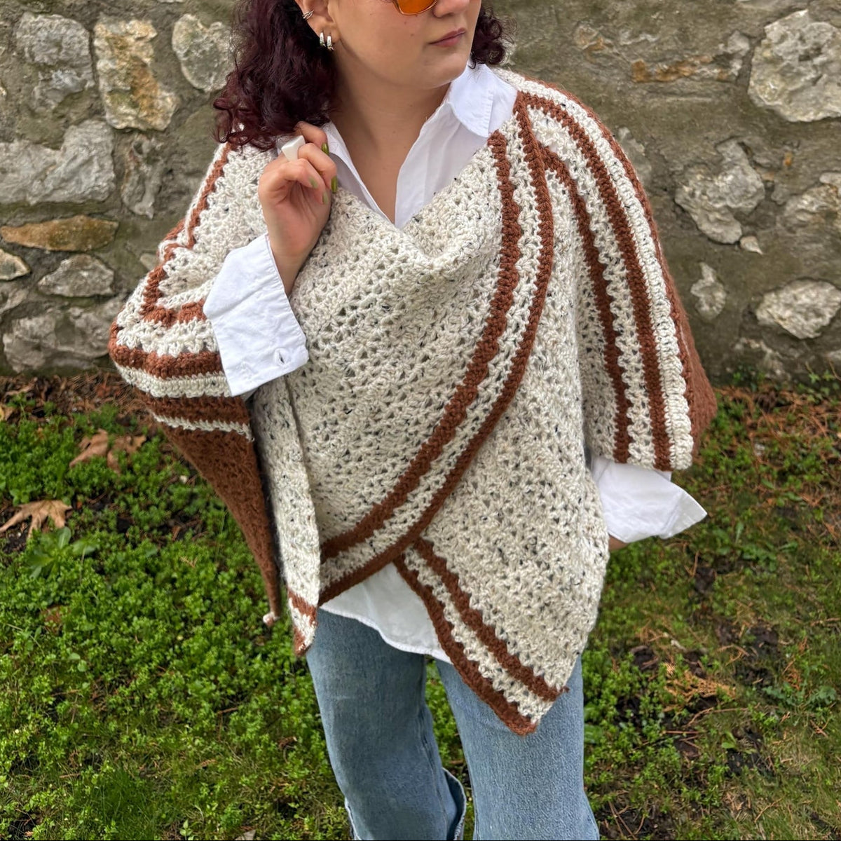 Mobius Poncho Crochet Pattern