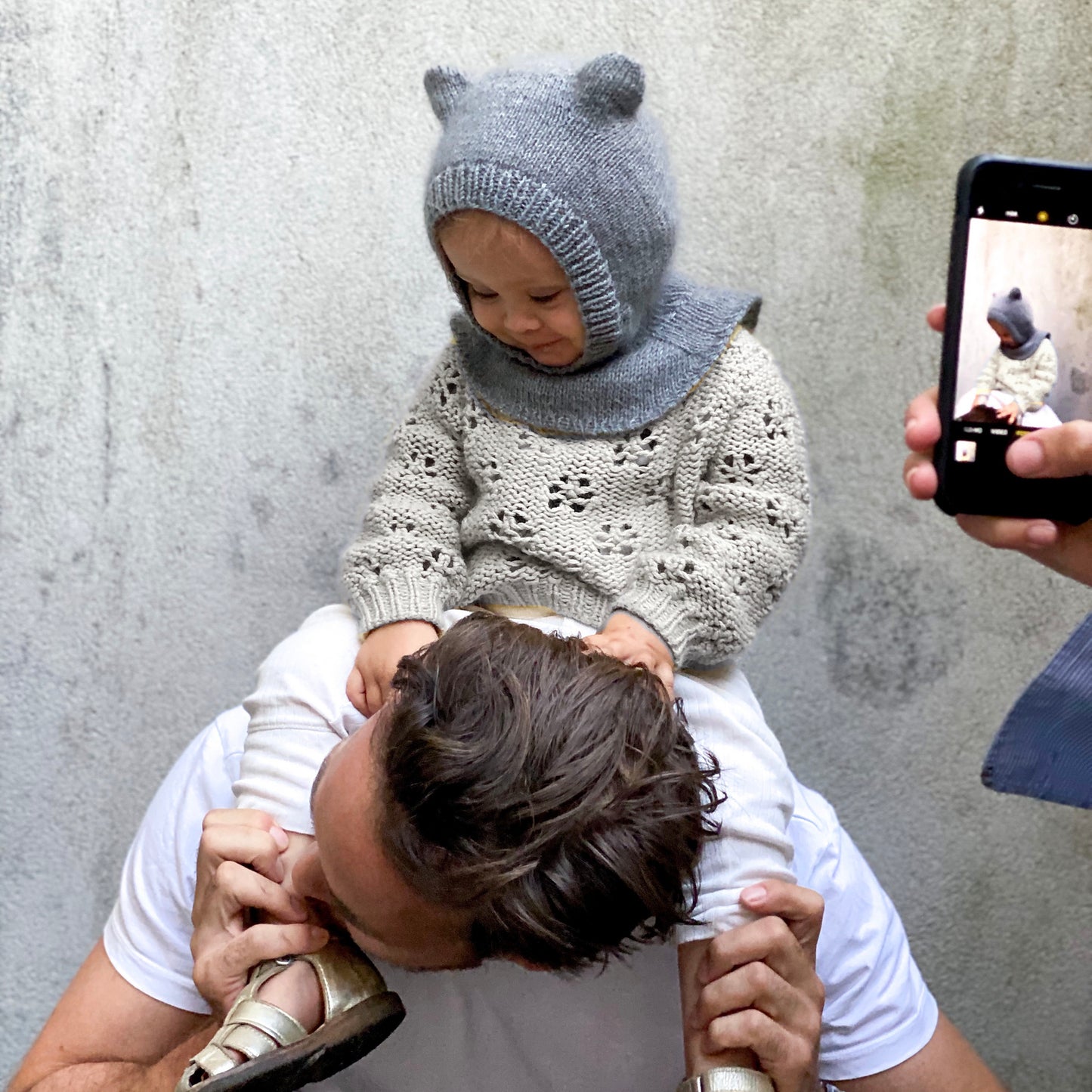 Baby Bear Balaclava Knitting Pattern