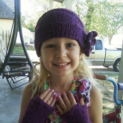 Poppy Cloche Knitting Pattern