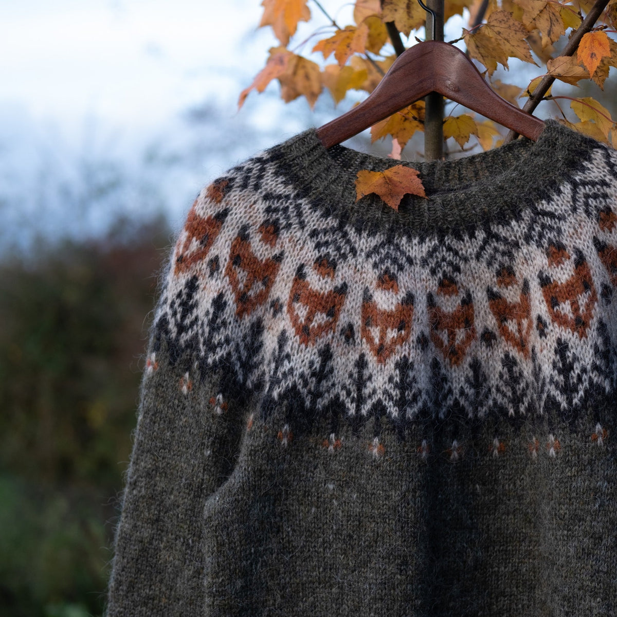 Round Yoke Sweater Knitting Pattern