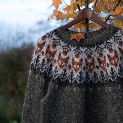 Round Yoke Sweater Knitting Pattern