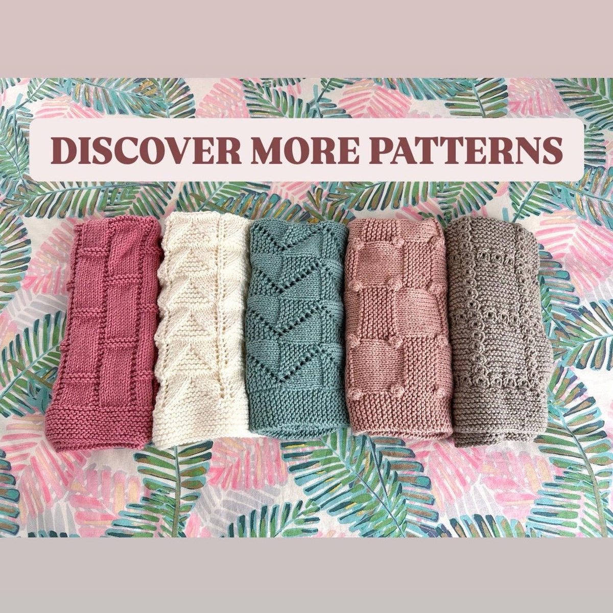 Zig Zag Baby Blanket Knitting Pattern