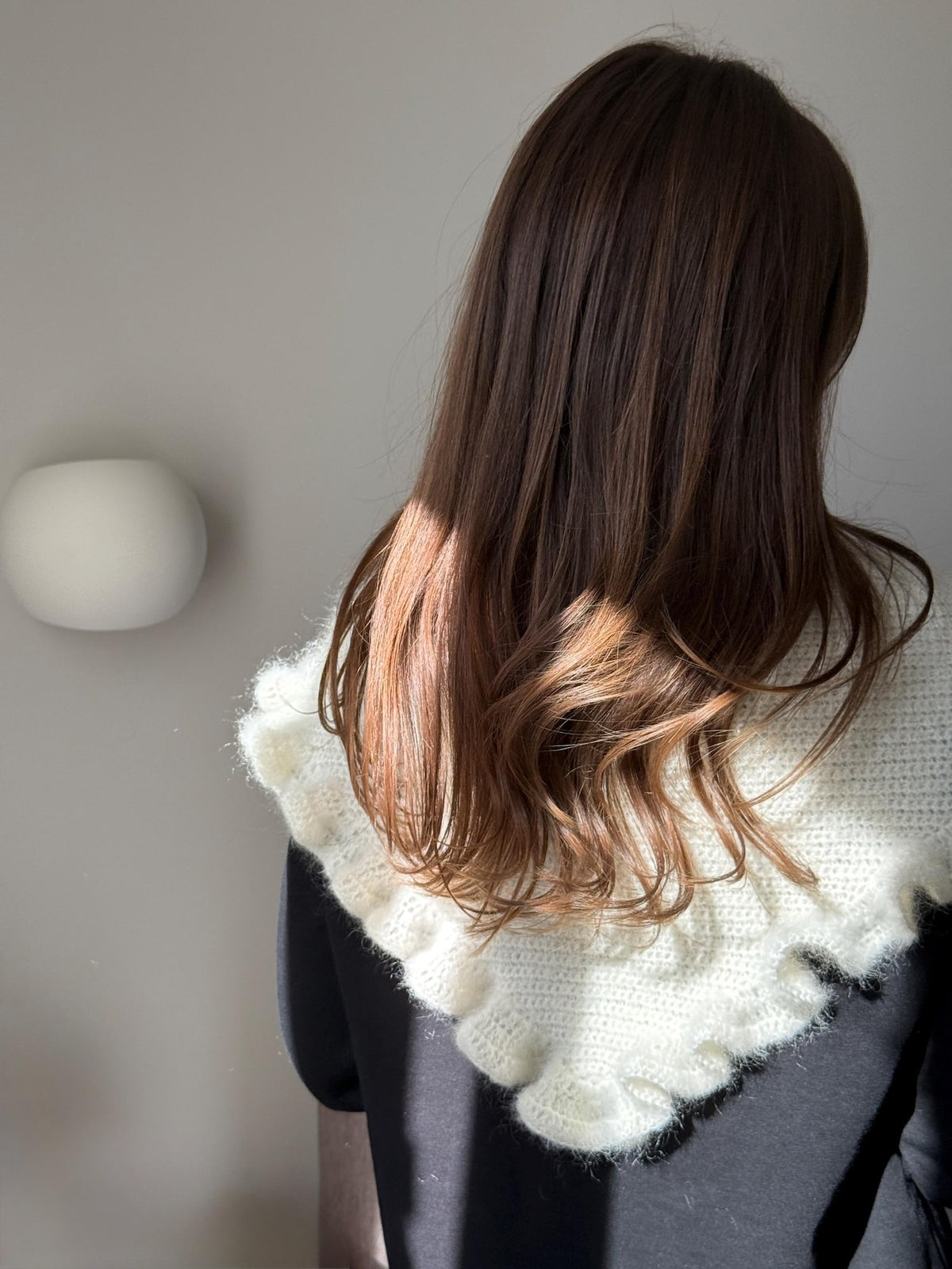 Celine Ruffle Shawl Beginner Friendly Crochet Pattern
