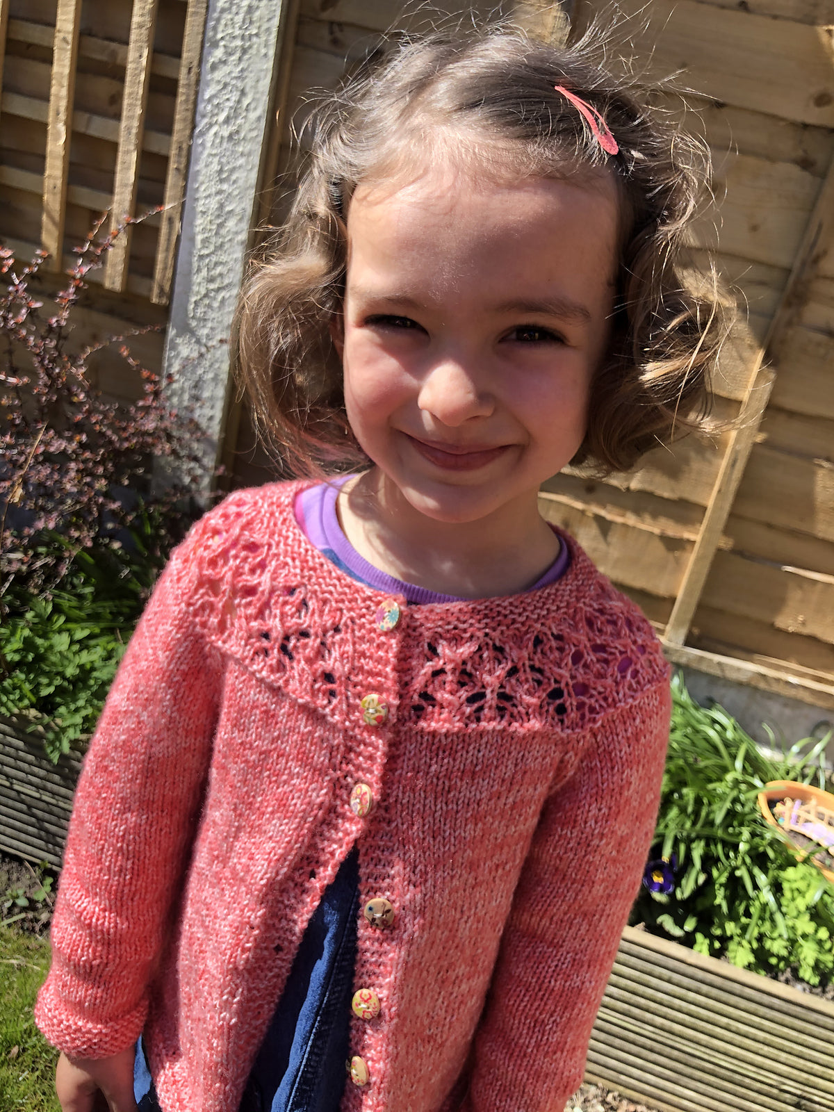 Vintage Flair Cardigan Knitting Pattern