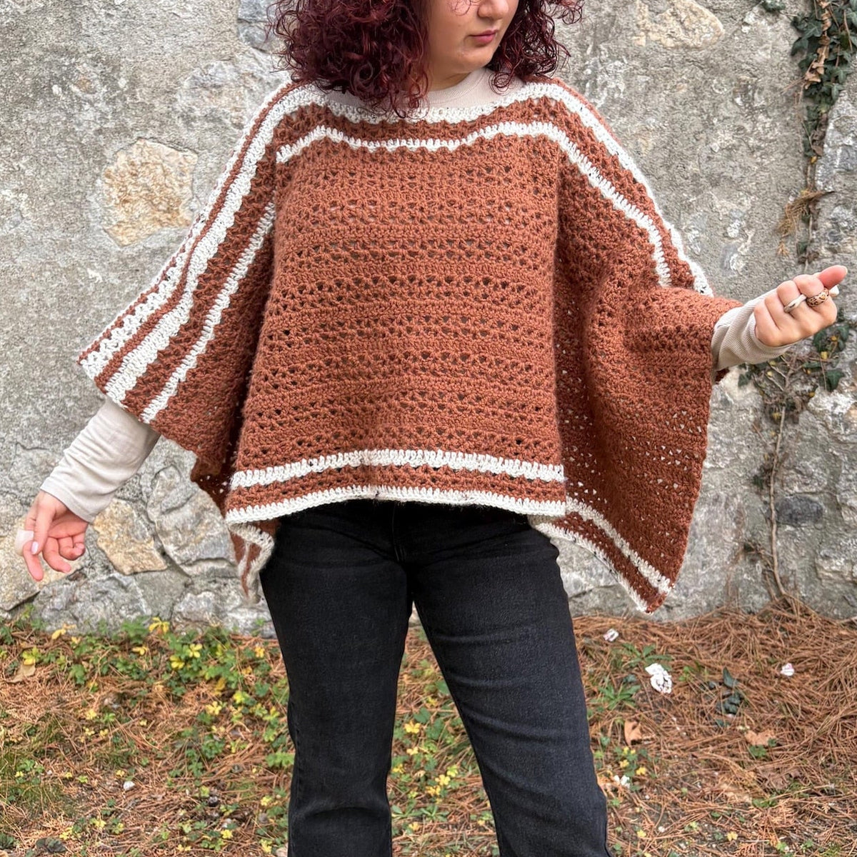 Mobius Poncho Crochet Pattern